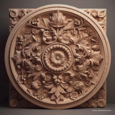 Patterns and decorations stl Psalidium 3 3d model